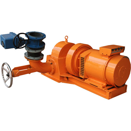 Micro Pelton turbine generator 40kw